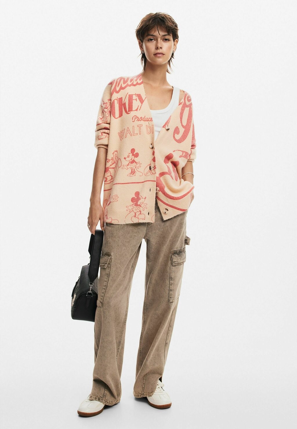 

Кардиган MICKEY Desigual, красный