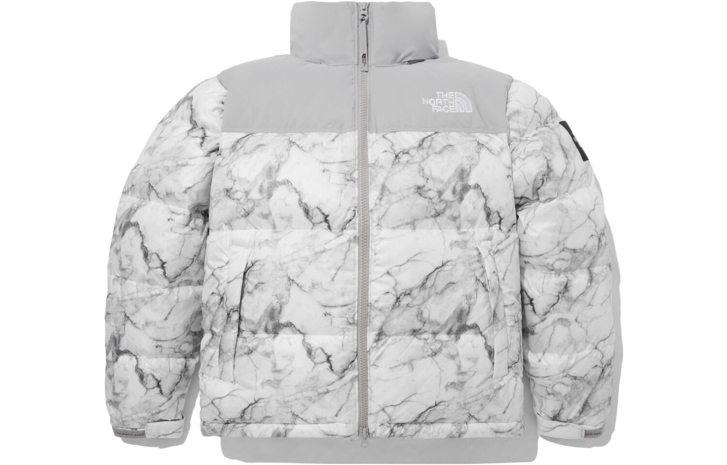 

Пуховик унисекс серый The North Face, серый