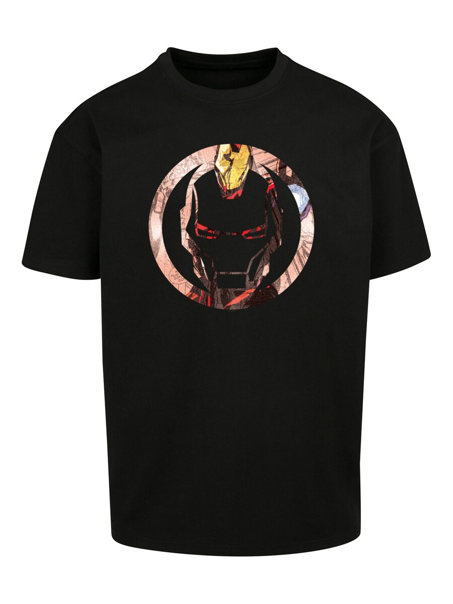 

Рубашка F4NT4STIC Marvel Iron Man Montage Symbol, черный