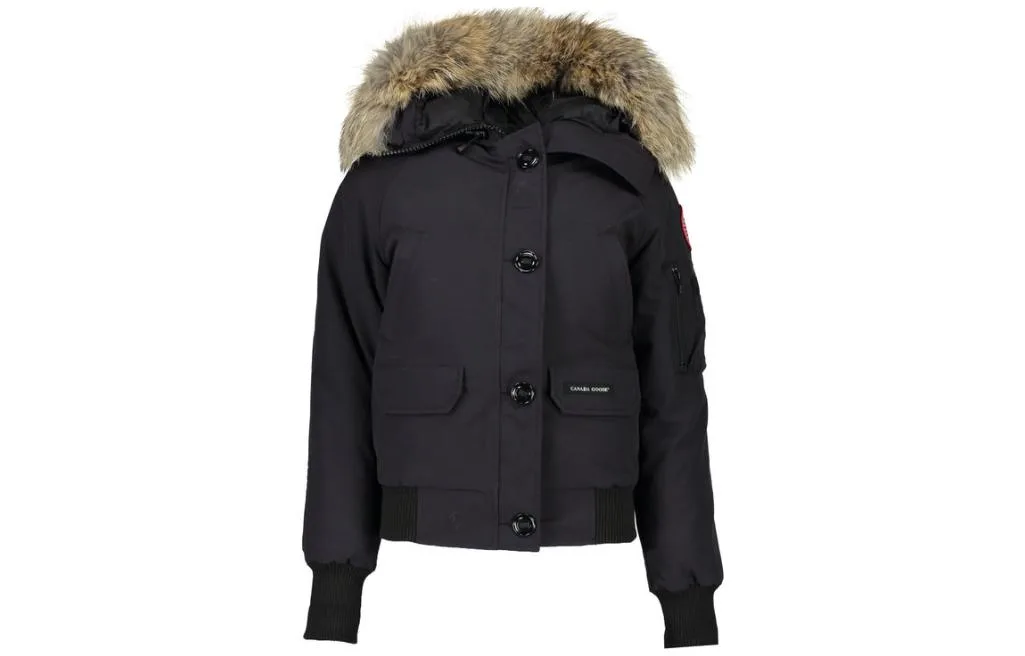 Canada Goose Куртка Chilliwack с пуховым наполнителем для женщин в темно-синем цвете
