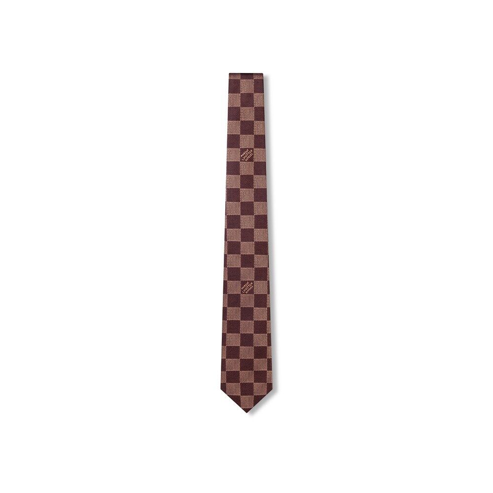 

Галстук Damier Pop Louis Vuitton, бежевый