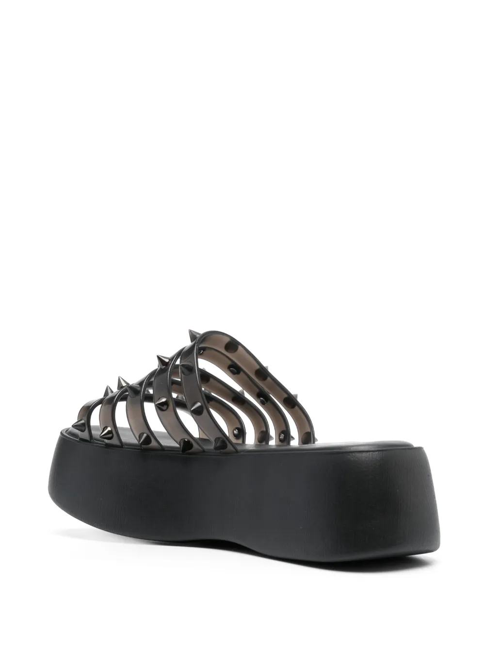 Босоножки Punk Love Becky 60 из коллаборации с Melissa Jean Paul Gaultier, черный — фото 3