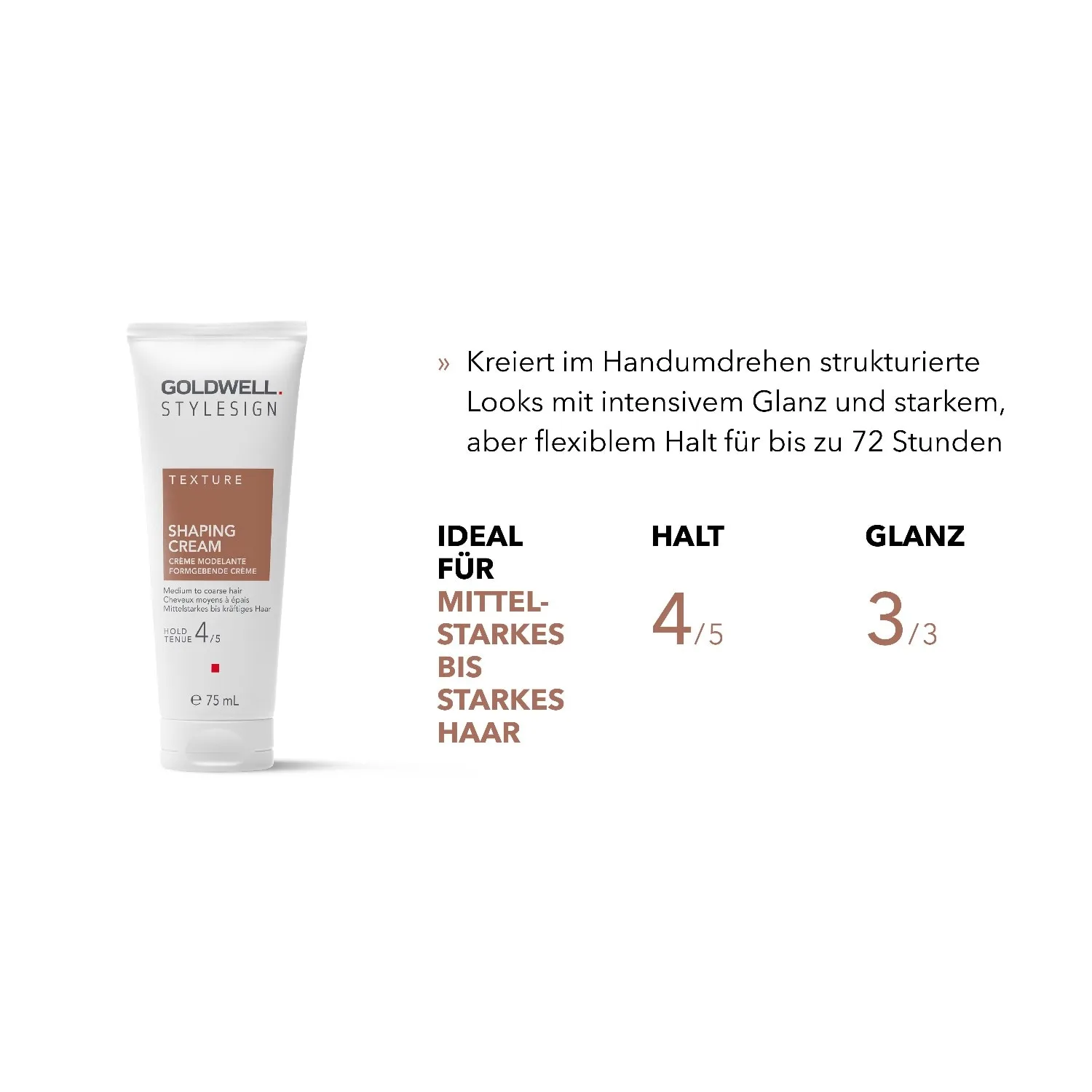 Текстура волос Haarcreme formgebend Goldwell, 75 мл — фото 3