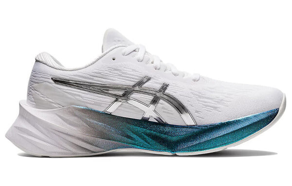 Кроссовки novablast 3 платина Asics, белый — фото 2