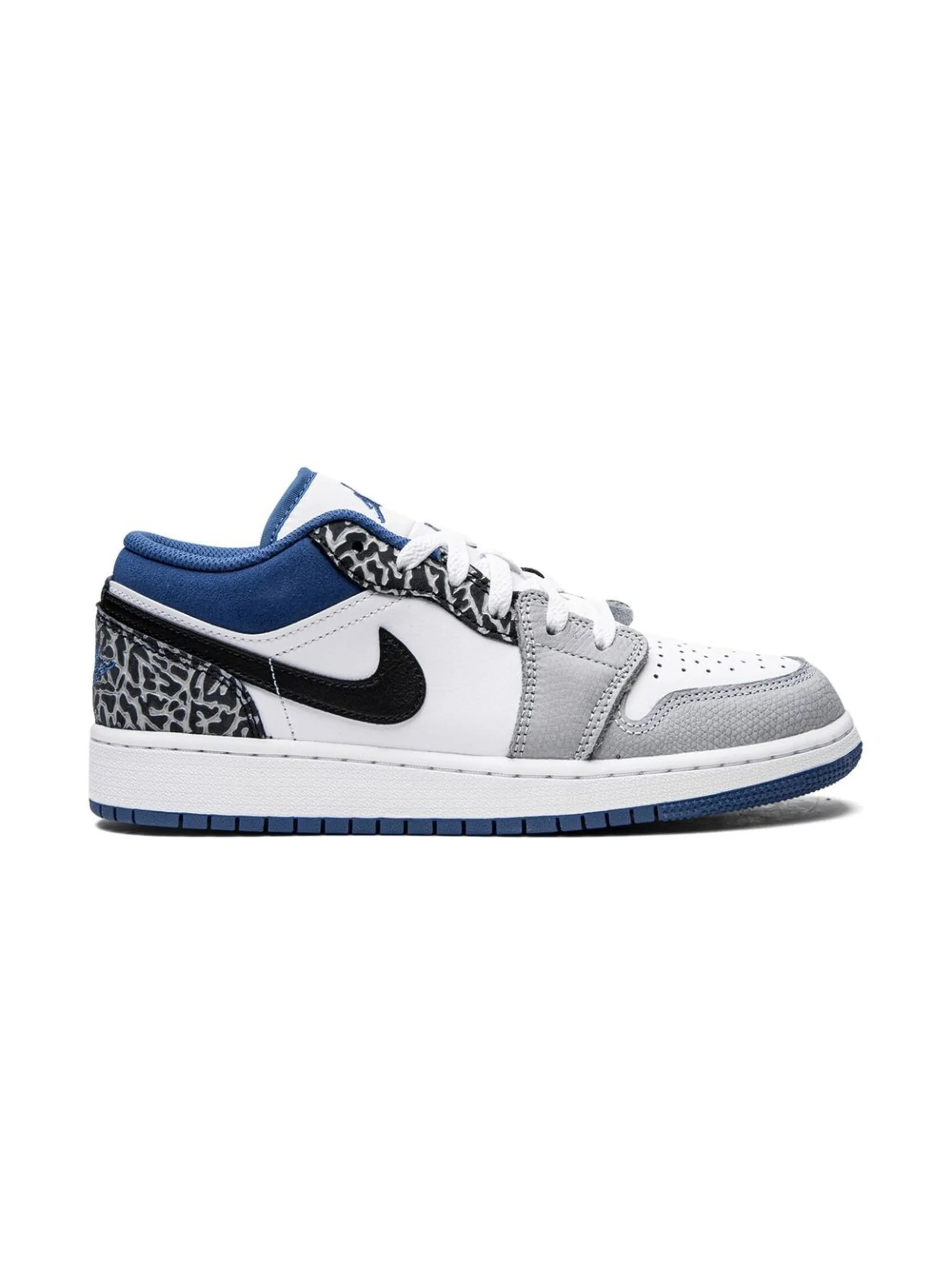 Кроссовки Air Jordan 1 Low SE Jordan Kids, белый — фото 2