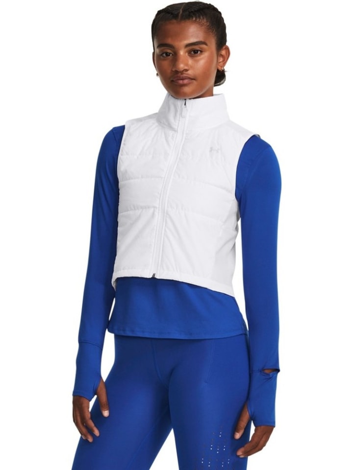 

Утепленный жилет UA Strm Vitality Run Vest Under Armour, белый