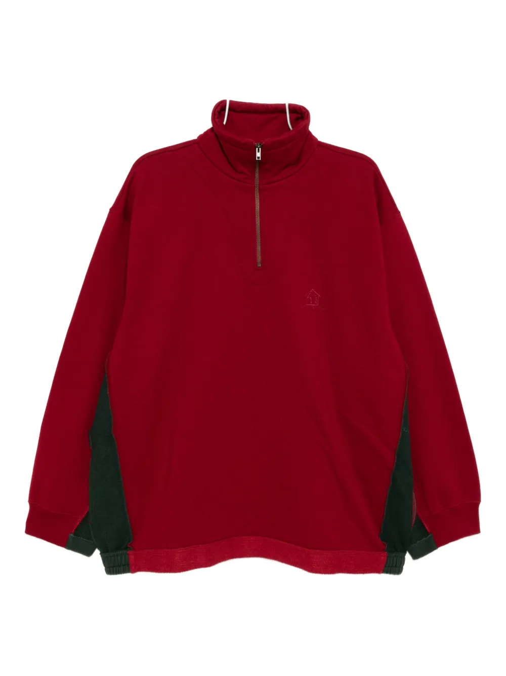 

Толстовка с логотипом на молнии VETEMENTS, красный