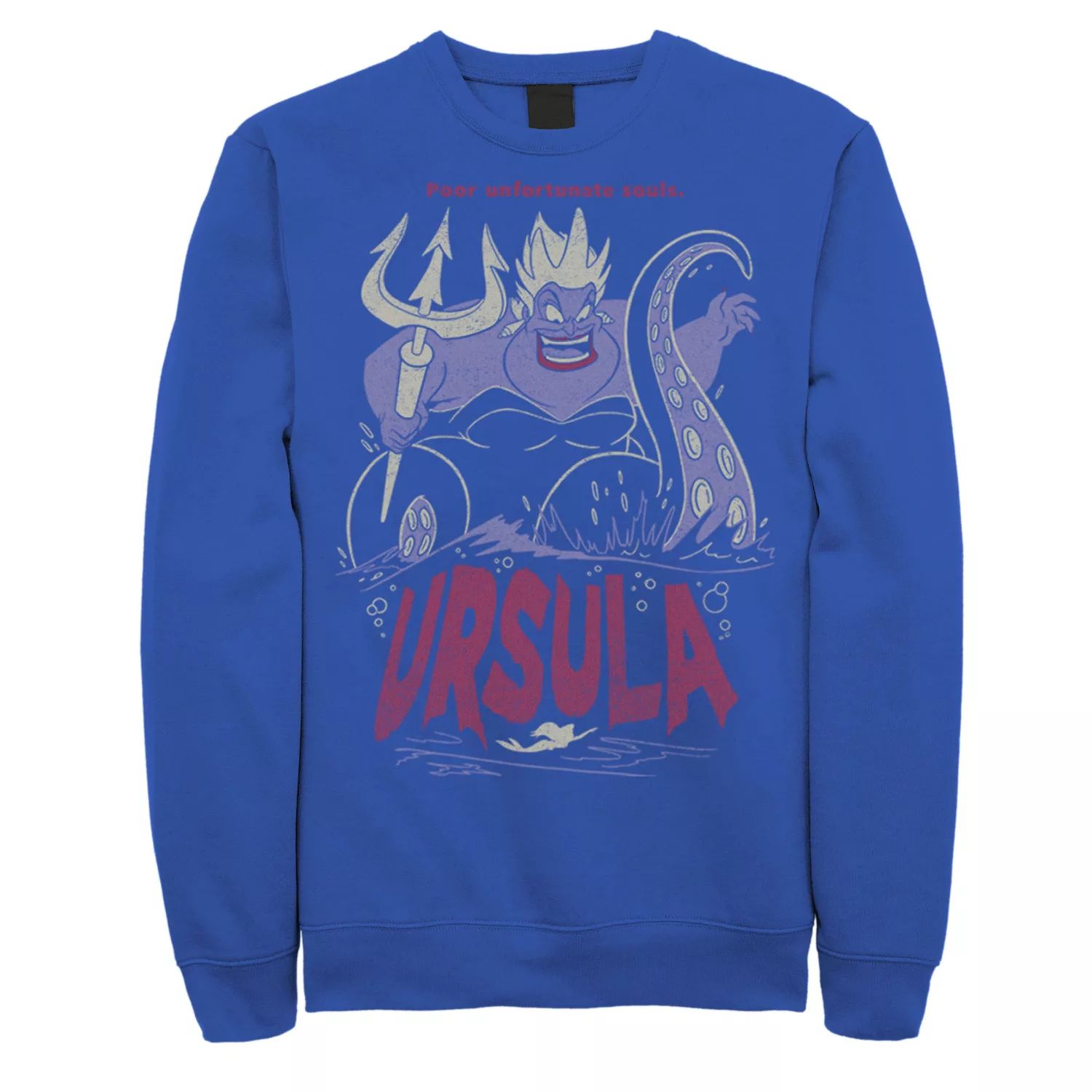 

Мужской свитшот Disney The Little Mermaid Ursula Licensed Character