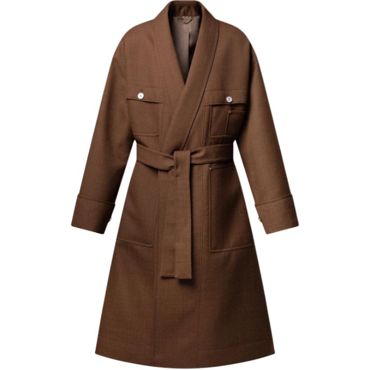 

LOUIS VUITTON Пальто Nigo FW25 Мужское, Umber