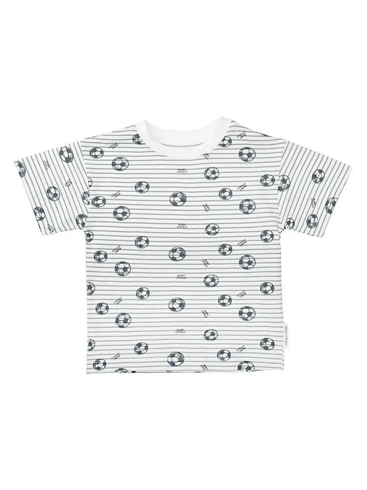 Футболка из хлопка Marc O'Polo Junior, белый