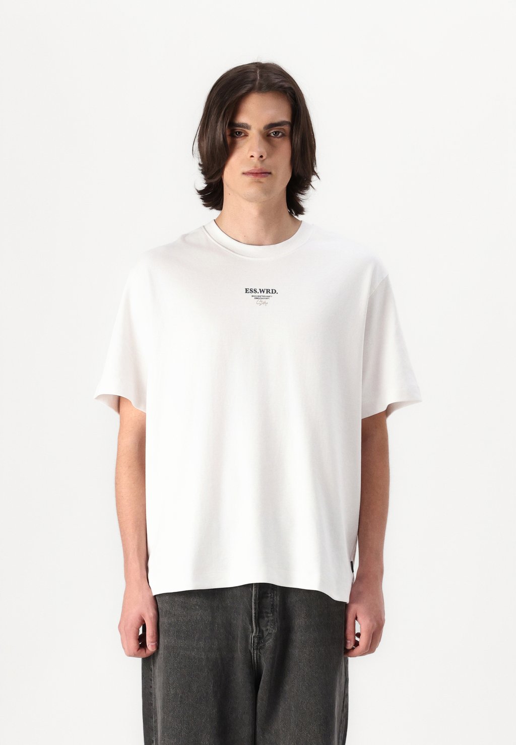 

Футболка с принтом JJEURBAN EDGE STUDIO O NECK Jack & Jones, белый