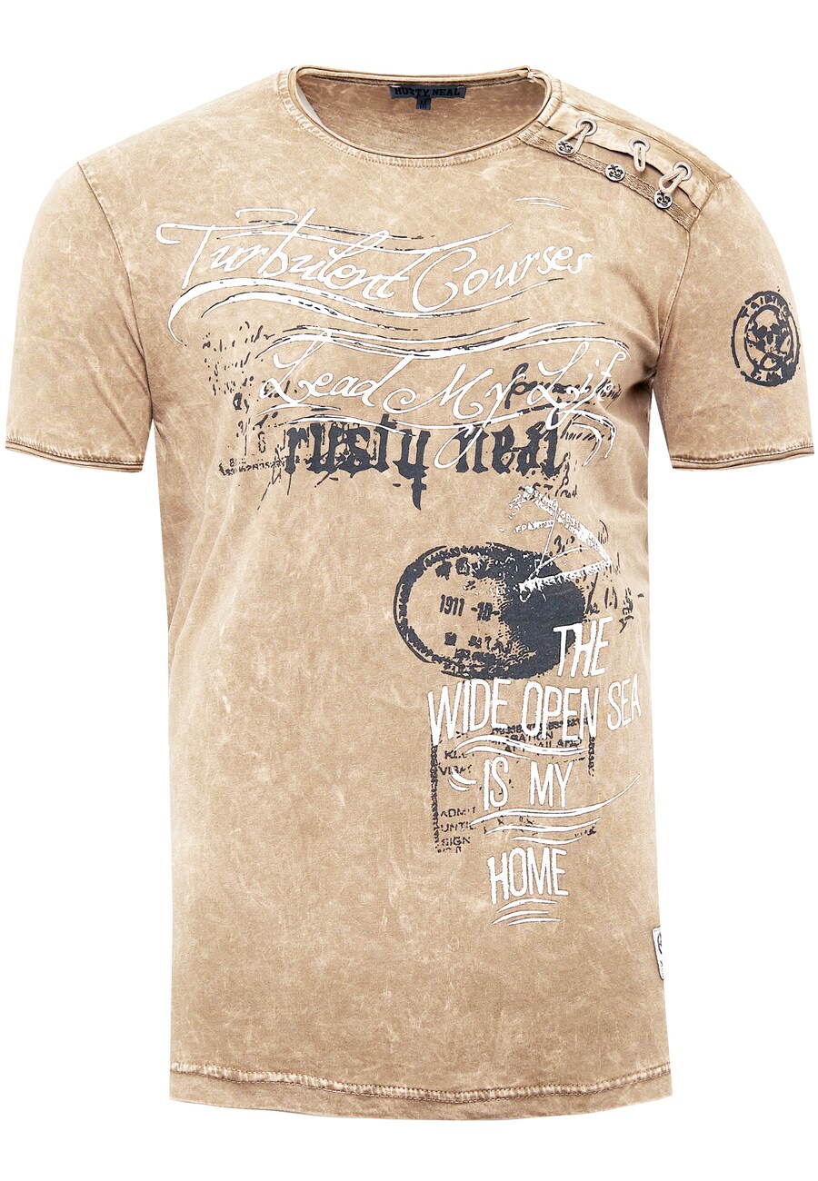 

Рубашка Rusty Neal, цвет Brown/Mixed colors