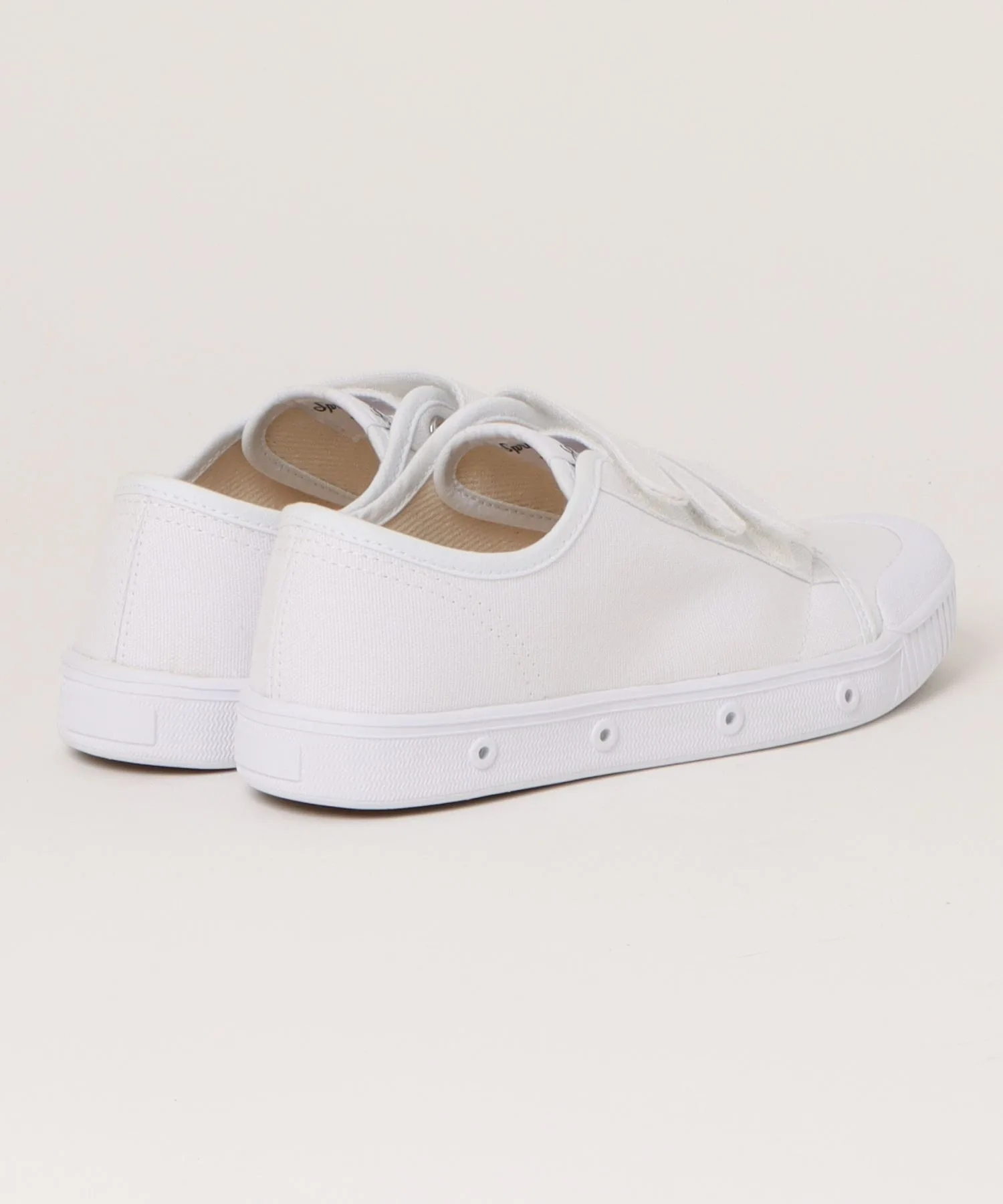 Унисекс кеды из канваса Spring Court G2 SCRATCH WHITE GVS/N-1001 белые — фото 2