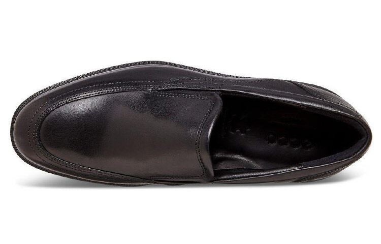 Мужские туфли Ecco Men's Casual Shoes Men Low-Top Black — фото 3