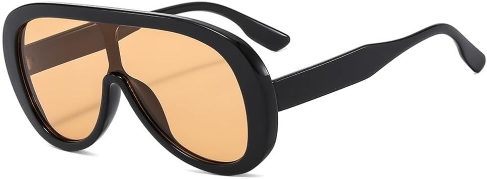 

Солнцезащитные очки большого размера для женщин, винтажные солнцезащитные очки в крупной оправе, аксессуары для мужчин, очки с защитой от УФ-излучения UV400. 2027 год MTZJH, C4