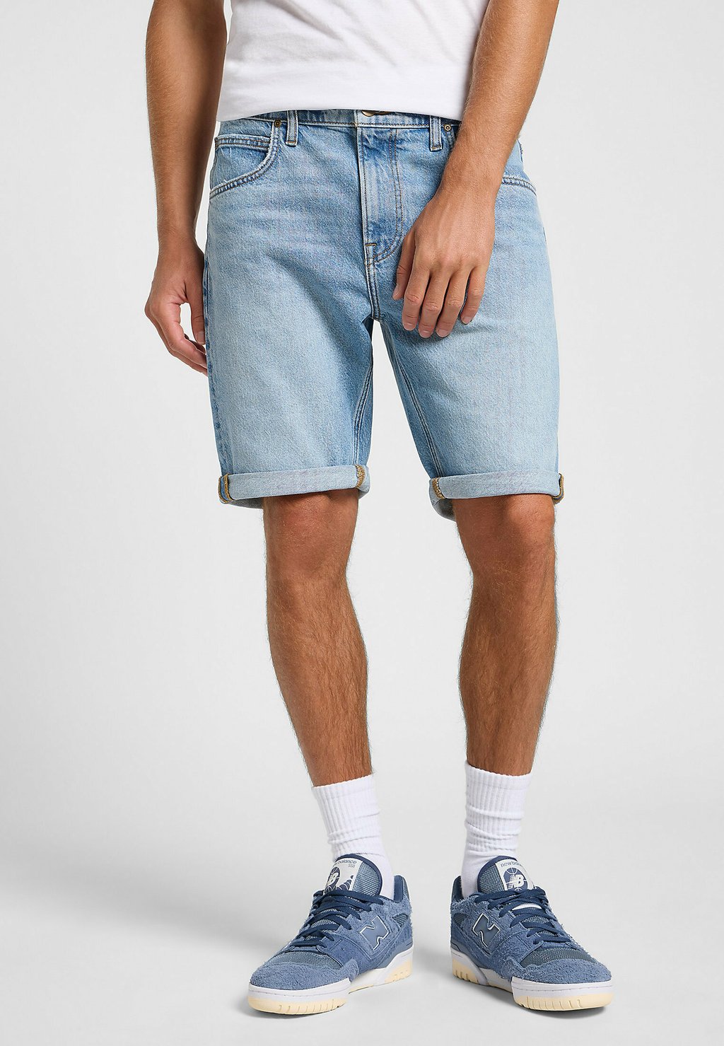 

Джинсовые шорты REGULAR FIT Lee, сине-серый