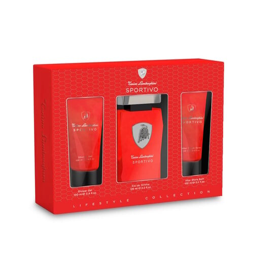 

Подарочный набор косметики, 3 шт. Tonino Lamborghini, Sportivo