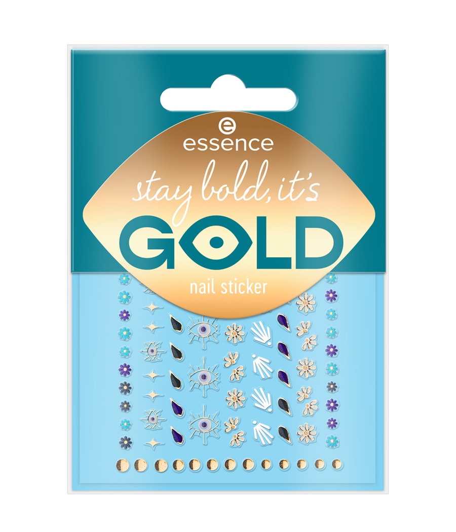 

Наклейки для ногтей essence stay bold, it's GOLD, 88 шт.