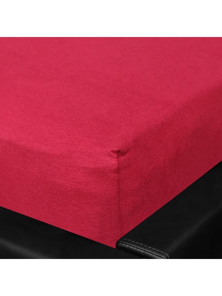 

Простыня BettwarenShop Multi Stretch, цвет rubin