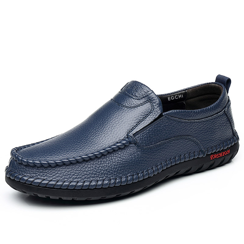 EGCHI Мужские повседневные кроссовки Low Top черные, цвет Black — фото 4