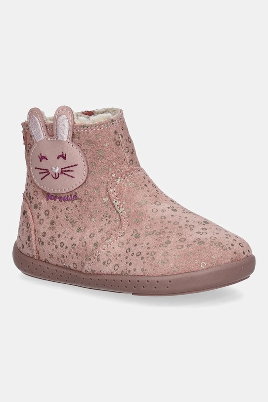 

Детские замшевые зимние сапоги Garvalin, оранжевый