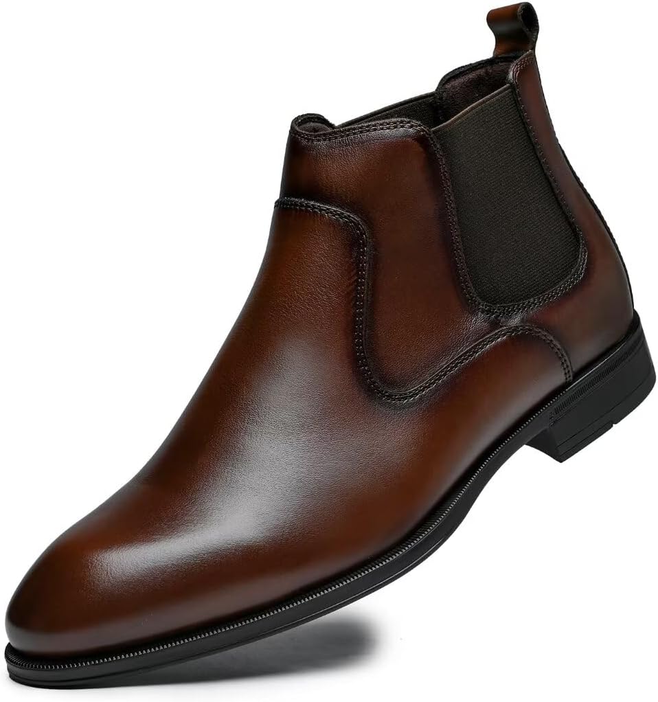 

Мужские ботинки Чакка из натуральной кожи, классические повседневные оксфордские ботинки Holy Ark, Brownish-062