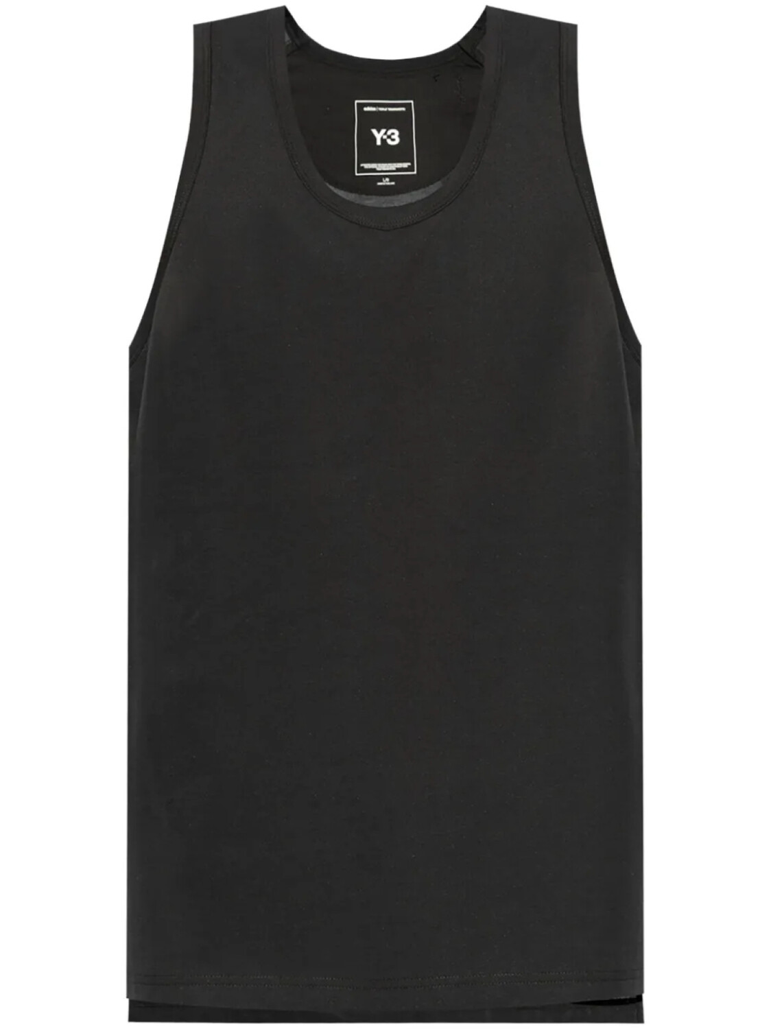 

Майка из хлопка Y-3, черный