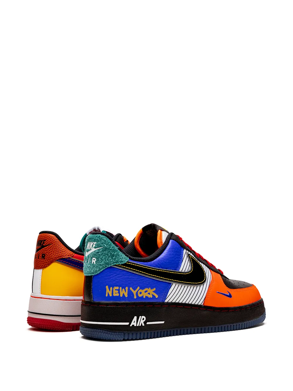 Кроссовки Air Force 1 Low 07 What The NY Nike, черный — фото 3