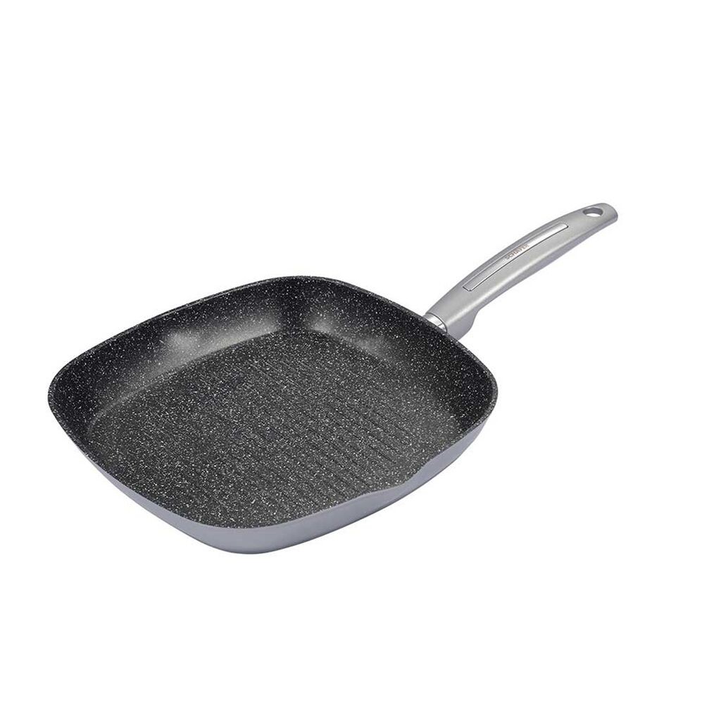 

Сковорода-гриль 28 x 28 см Metallic Silver новая столовая культура neuetischkultur