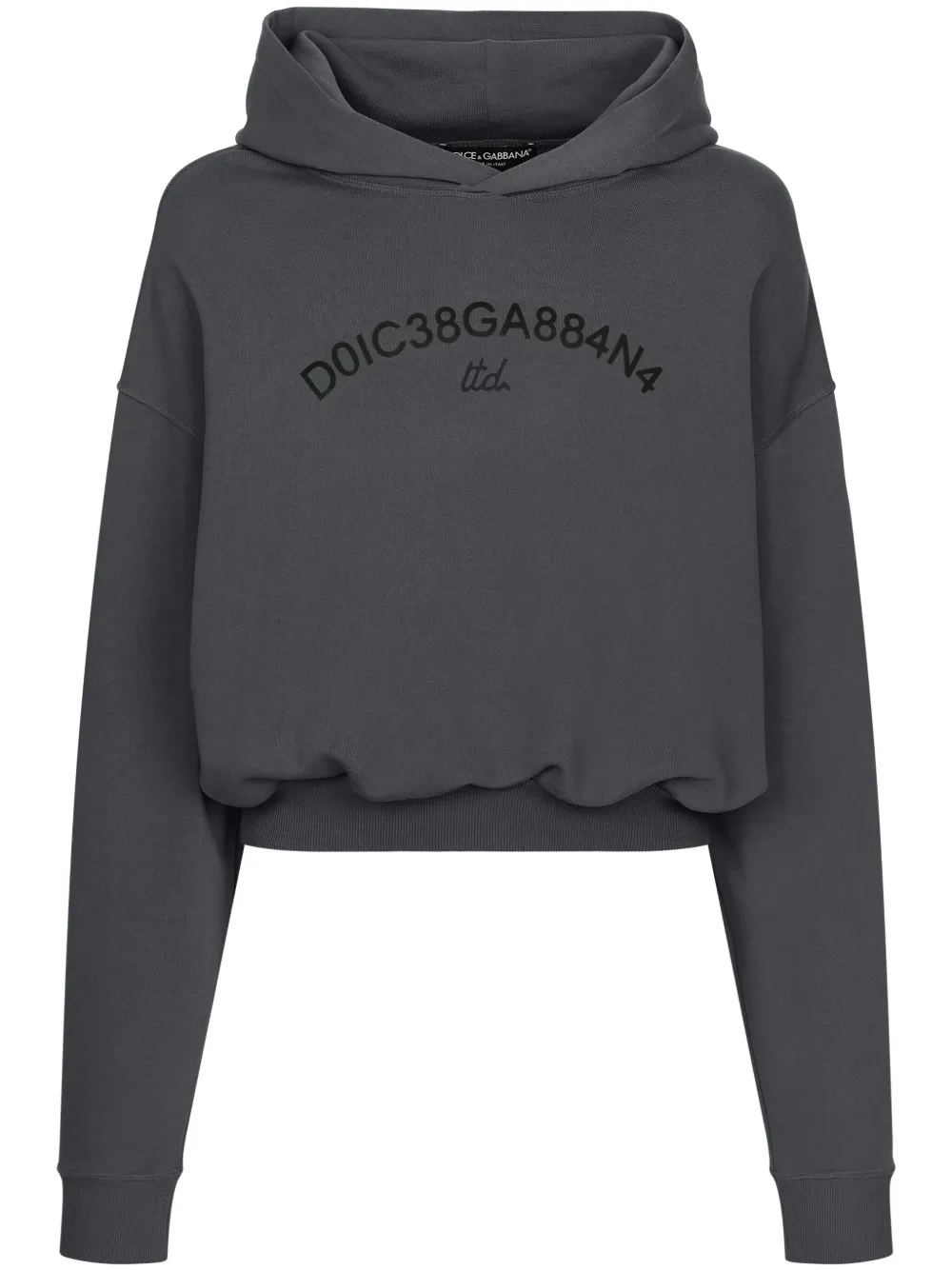 

Худи с логотипом DOLCE & GABBANA, серый