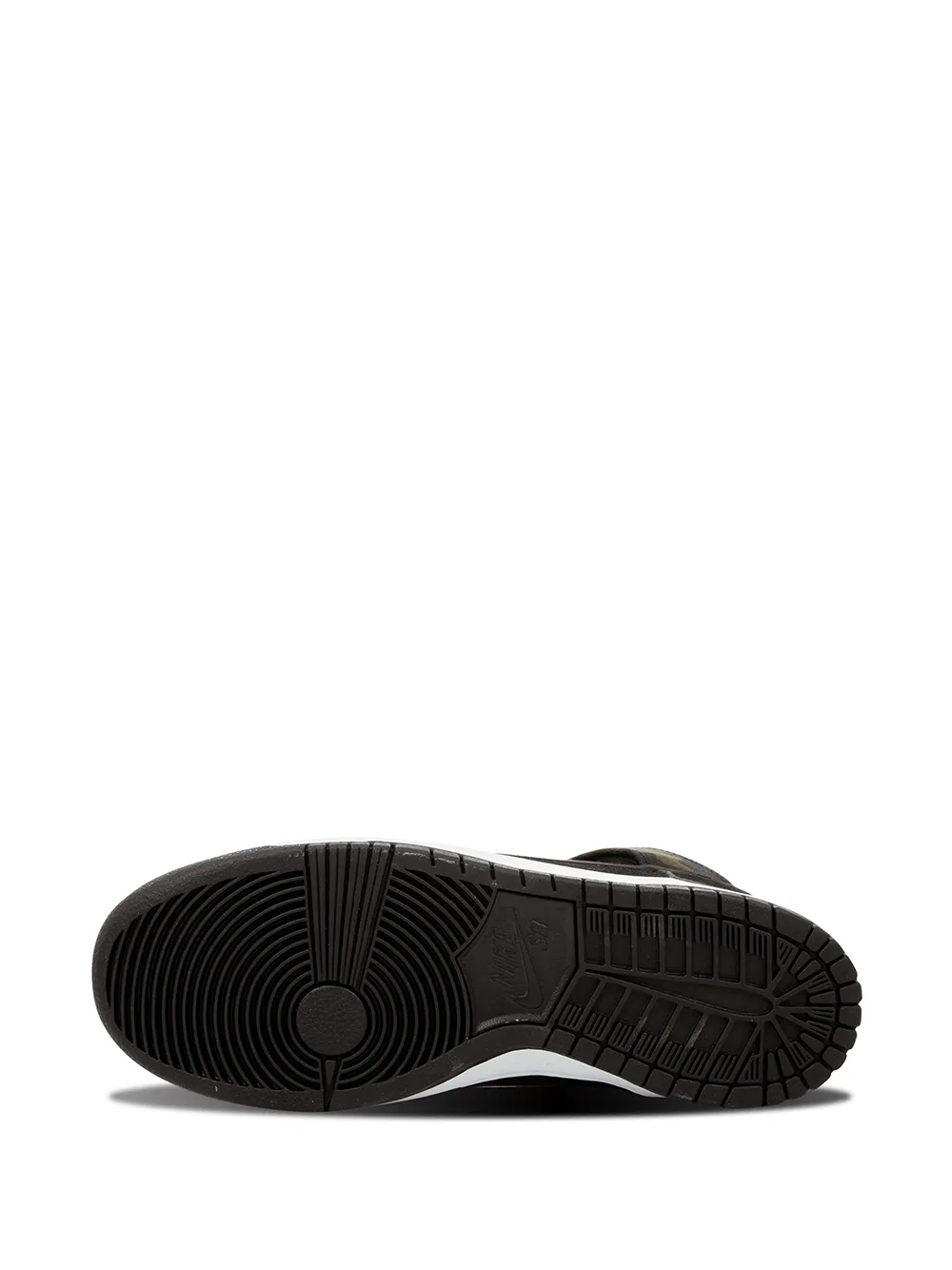 Кроссовки SB Dunk High Pro Nike, черный — фото 4
