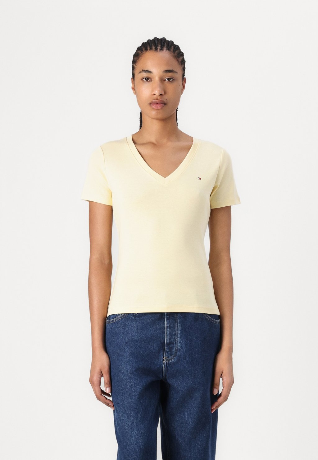 

Футболка с принтом SLIM CODY Tommy Hilfiger, бежевый
