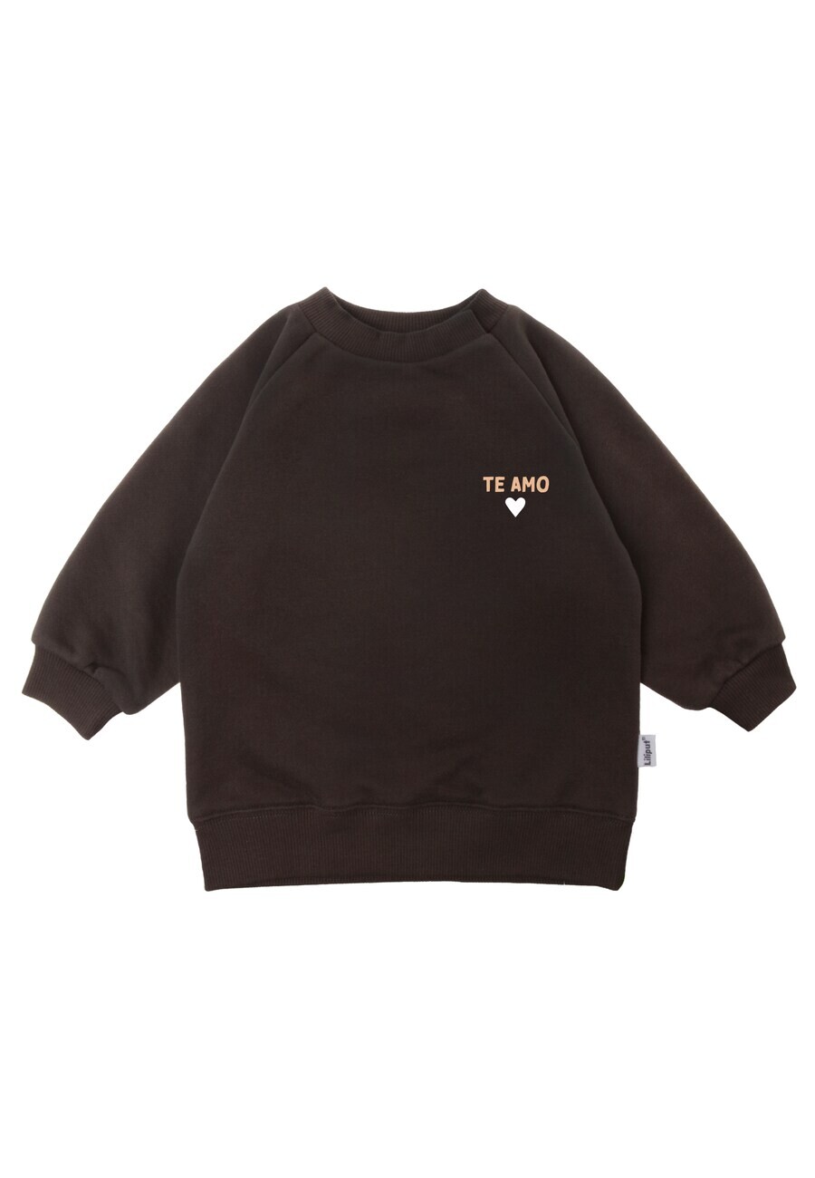 

Худи LILIPUT Sweatshirt TE AMO, темно-коричневый