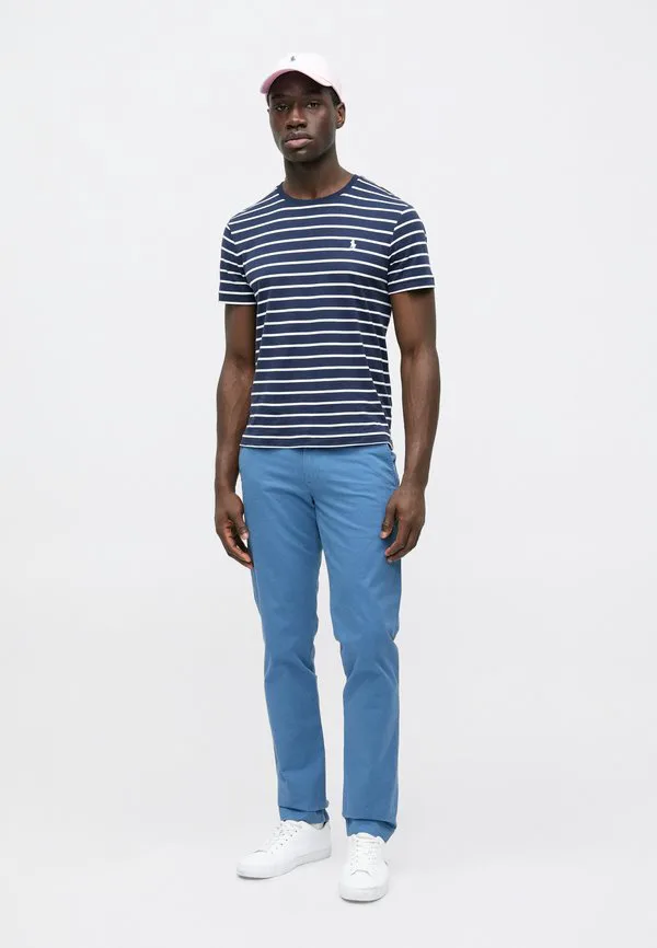 Брюки-Чиносы bedford из эластичной ткани зауженного кроя Polo Ralph Lauren, Delta Blue — фото 2