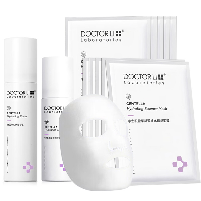 Набор увлажняющих средств DOCTOR LI Laboratories с центеллой: тонер, 150 мл + лосьон, 100 мл + очищающее средство, 100 г — фото 3