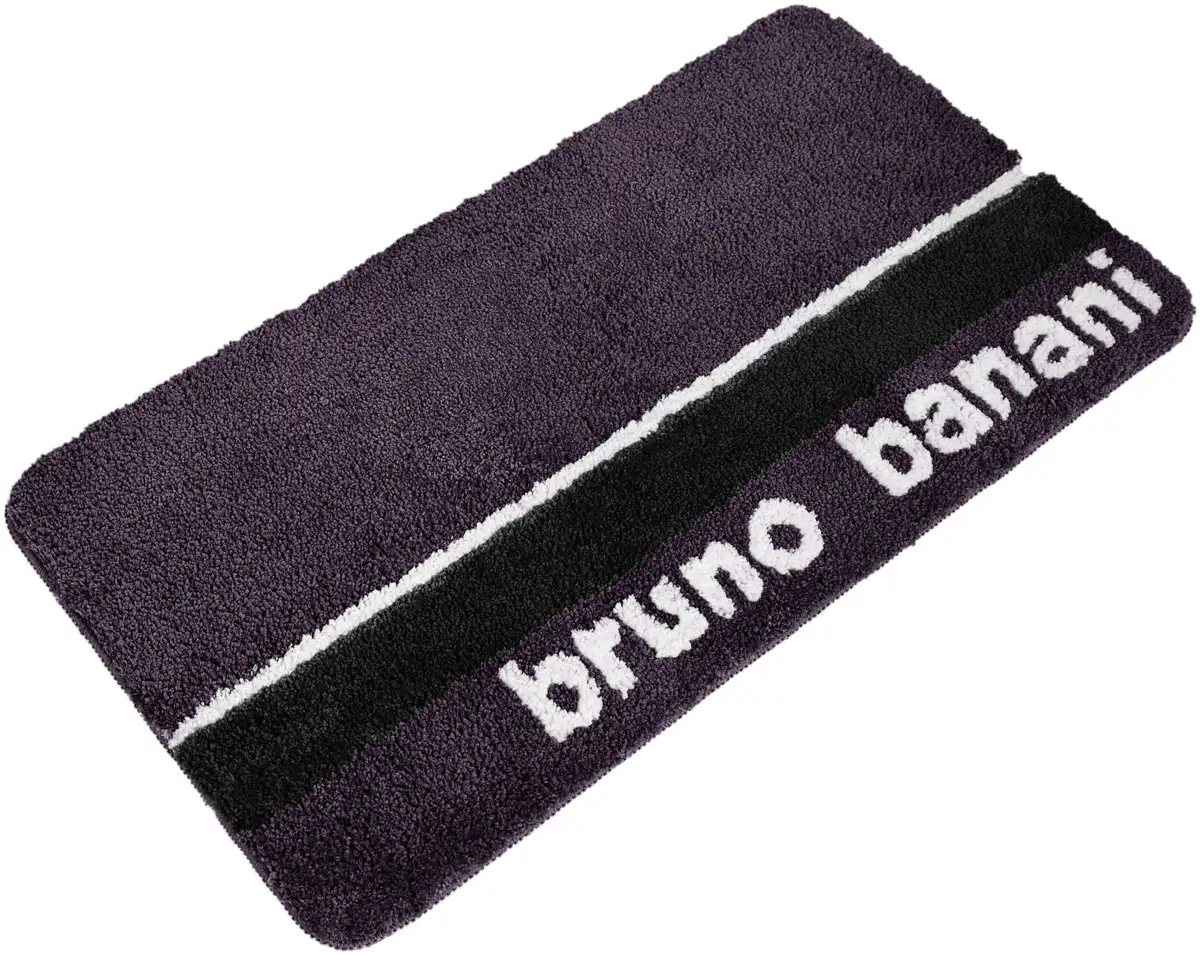 

Коврик для ванной Bruno Banani "Maja" прямоугольный (90х160 см), цвет anthrazit