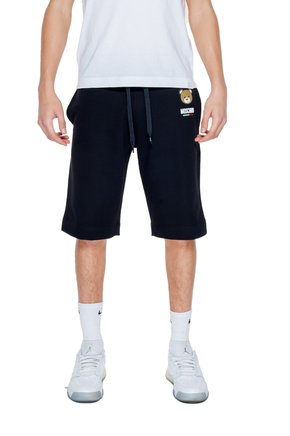 

Шорты Moschino Underwear с логотипом, черный