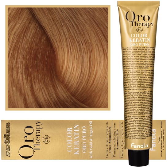 

Краска для волос, 100 мл Fanola, Oro Therapy, Color Keratin Oro Puro, 8.3