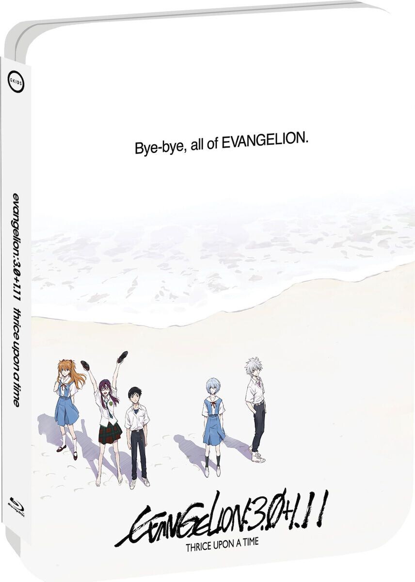 

Blu-Ray диск EVANGELION:3.0+1.11 THRICE UPON A TIME - Movie - Blu-ray - Limited Edition Steelbook