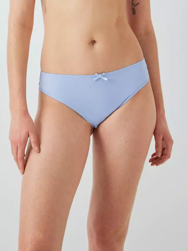 

Трусики John Lewis Daisy Lace Brazilian, цвет soft/blue