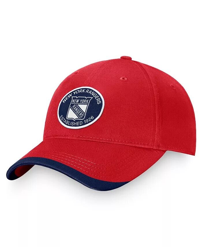 

Мужская красная кепка New York Rangers Fundamental Adjustable Fanatics