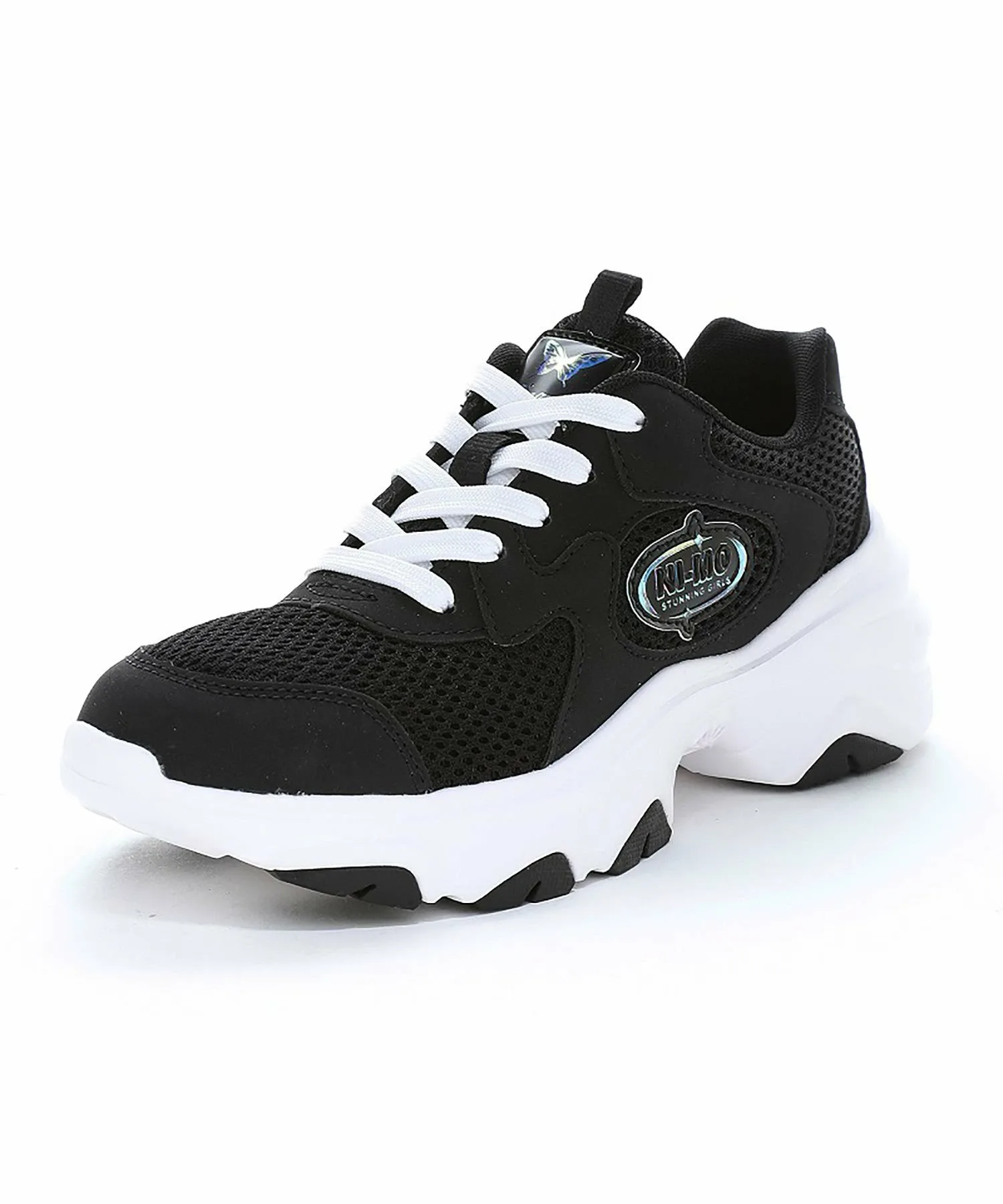 Детские кроссовки MoonStar NM J143 черного цвета для девочек Ni-Mo, black