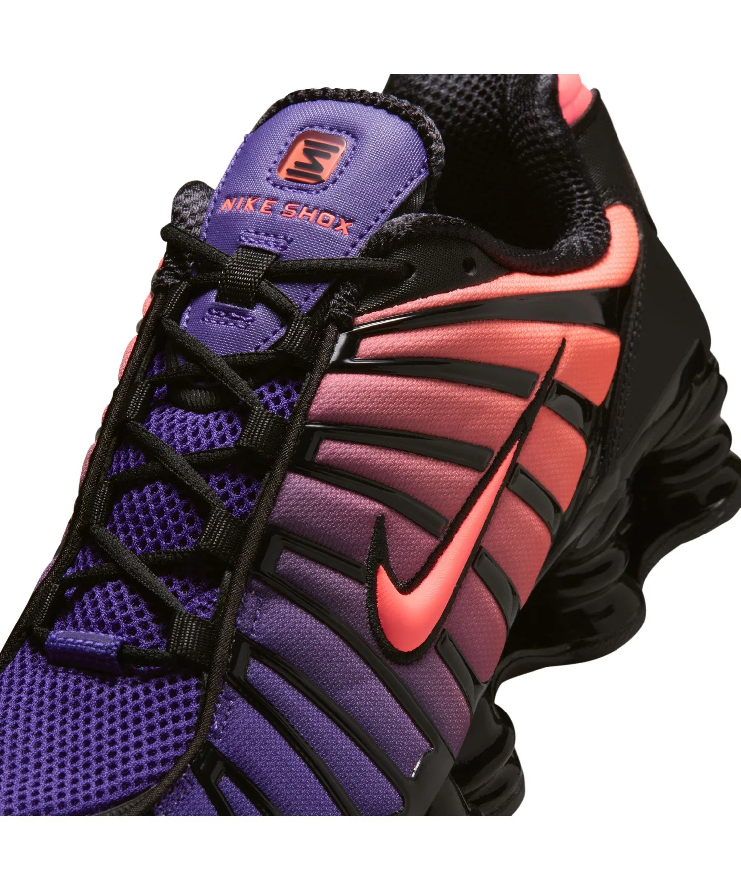 Мужские кроссовки Nike Shox TL фиолетовые — фото 4