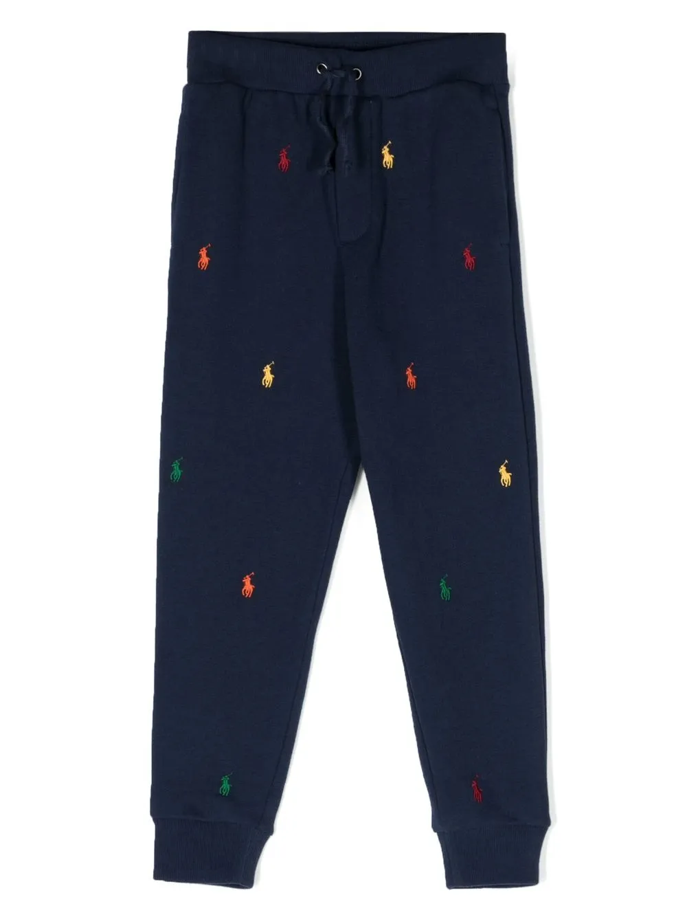 

Спортивные брюки с вышивкой Polo Pony POLO RALPH LAUREN KIDS, синий