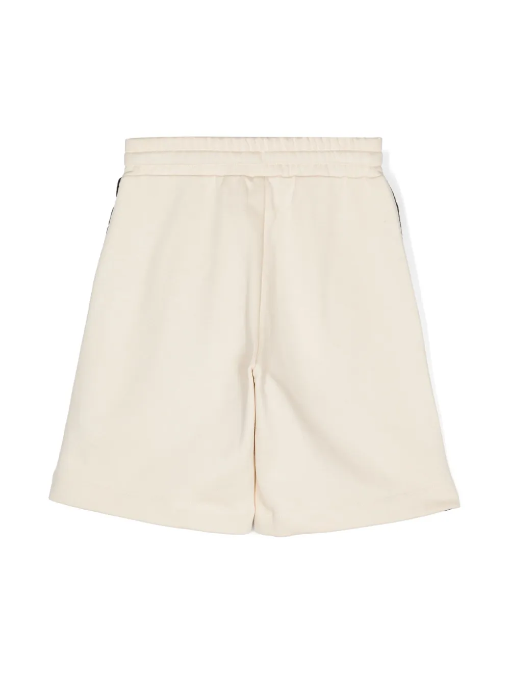 Спортивные шорты с кулиской и логотипом FENDI KIDS, нейтральный — фото 2