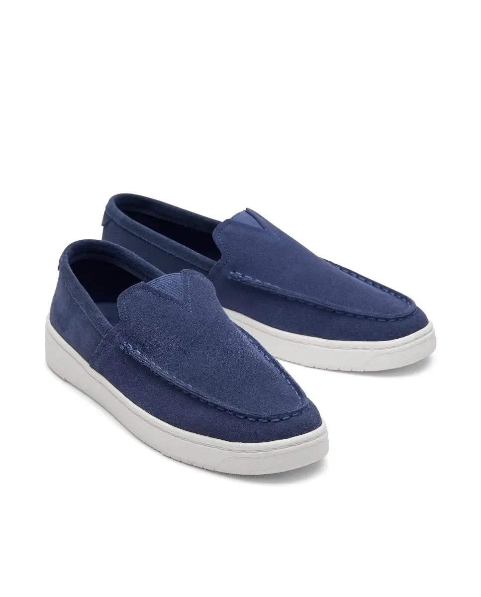 Toms Мужские мокасины Trvl Lite London из замши, морского цвета — фото 3