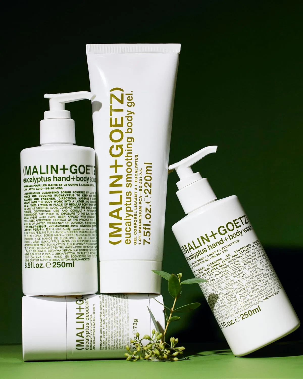 Гель для тела успокаивающий MALIN+GOETZ Eucalyptus Smoothing Body Gel 220 мл — фото 3