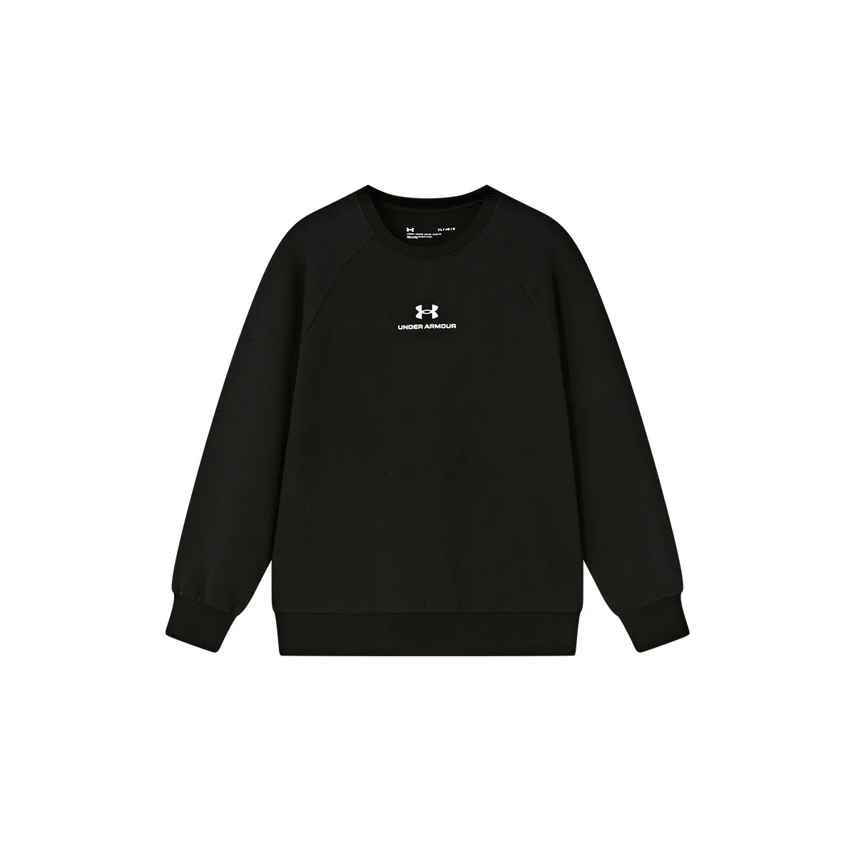 Детский свитер с круглым вырезом Under Armour, черный