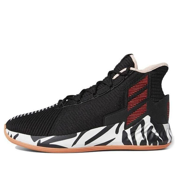

Кроссовки d rose 9 Adidas, черный