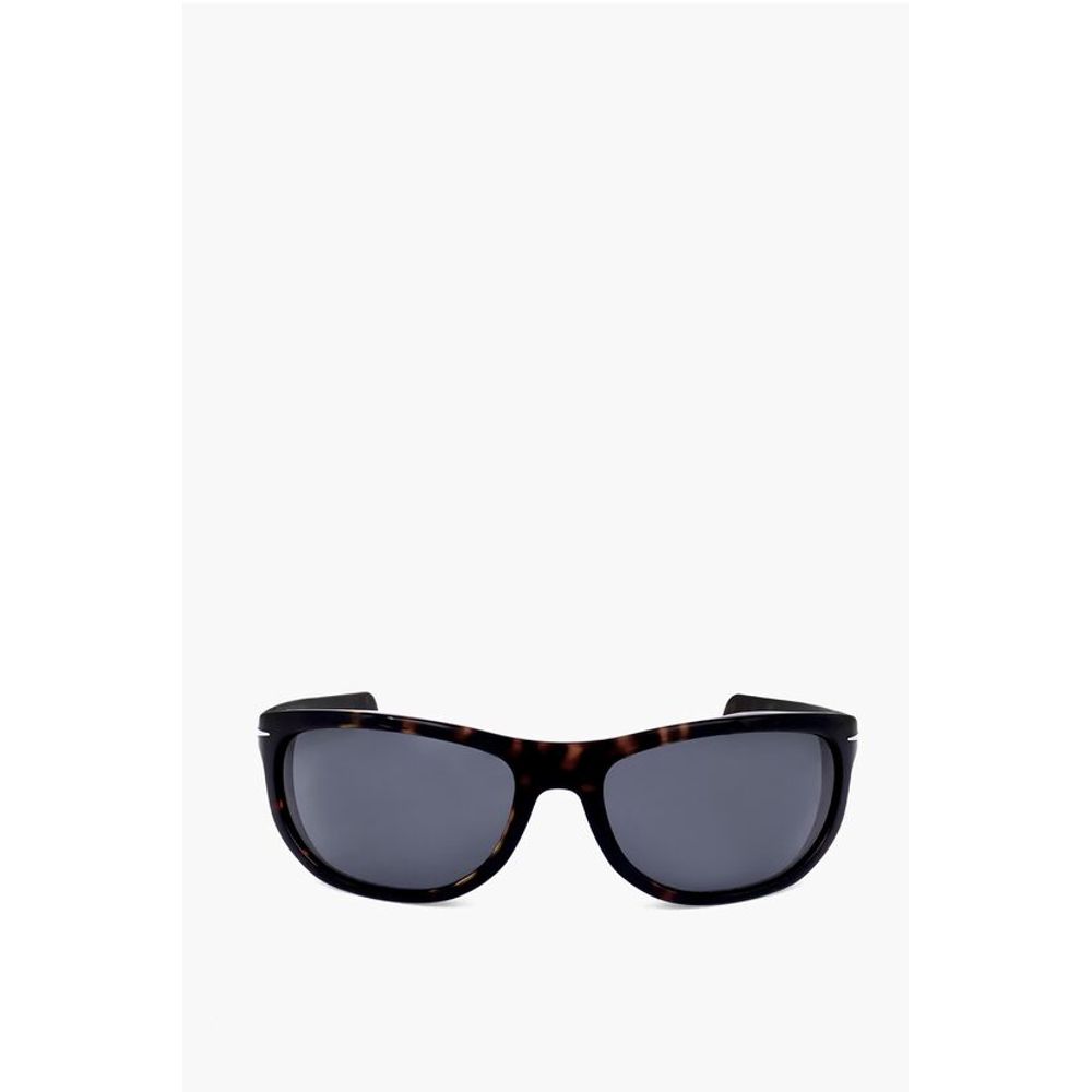 

Солнцезащитные очки Wayfarer с оправой с черепаховым узором David Beckham, Brown